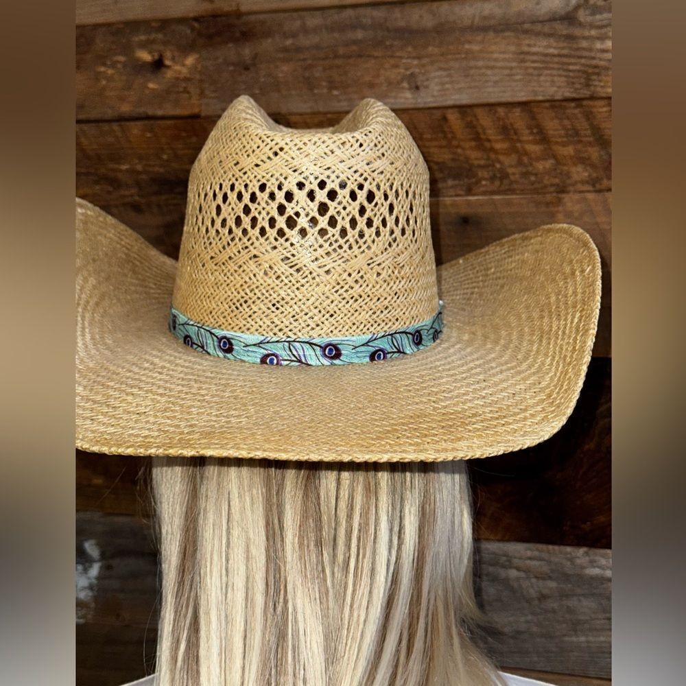 Rodeo King 25 X straw women’s cowboy hat - Picture 11 of 16